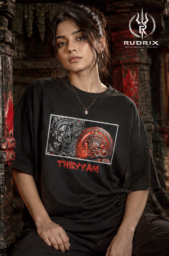 FIRE & POWER - Oversized unisex streetwear fit