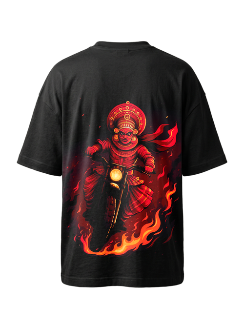 THEYYAM RIDERS – Oversized Premium T-Shirt